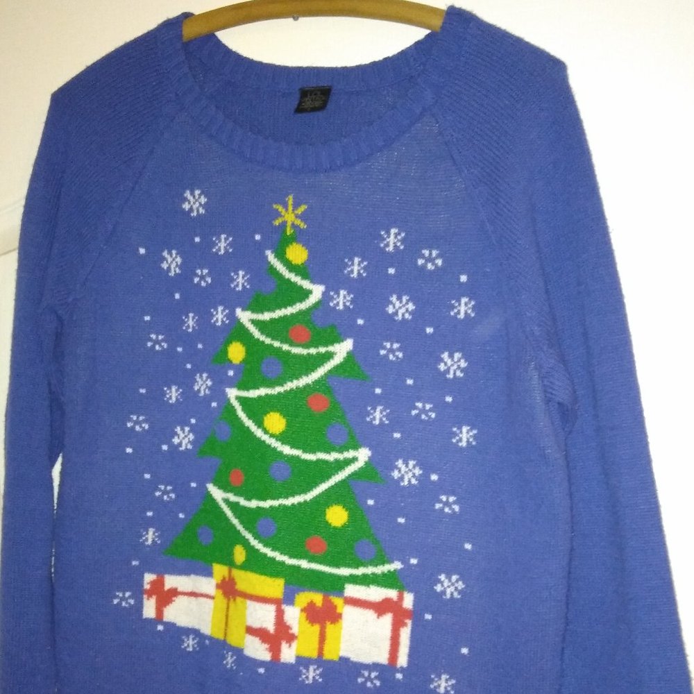Christmas tree sweater